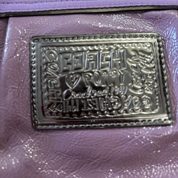 Purple Coach *Poppy* Women's Bag - Picture 2 of 16